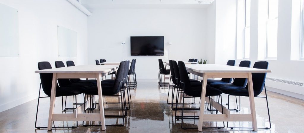 chairs, conference room, empty